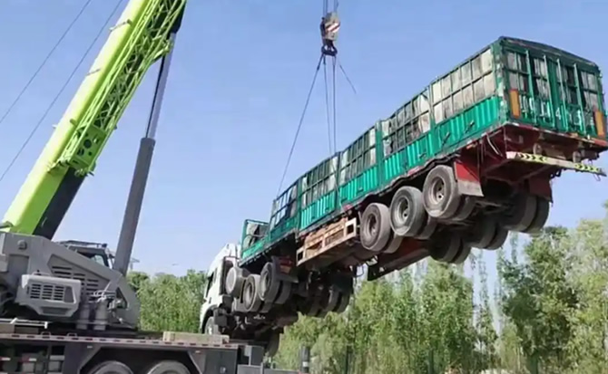 钟楼区道路脱困救援案例